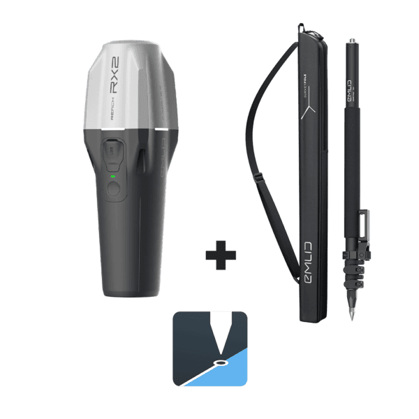 EMLID Reach RX2 + Survey Pole + Flow360