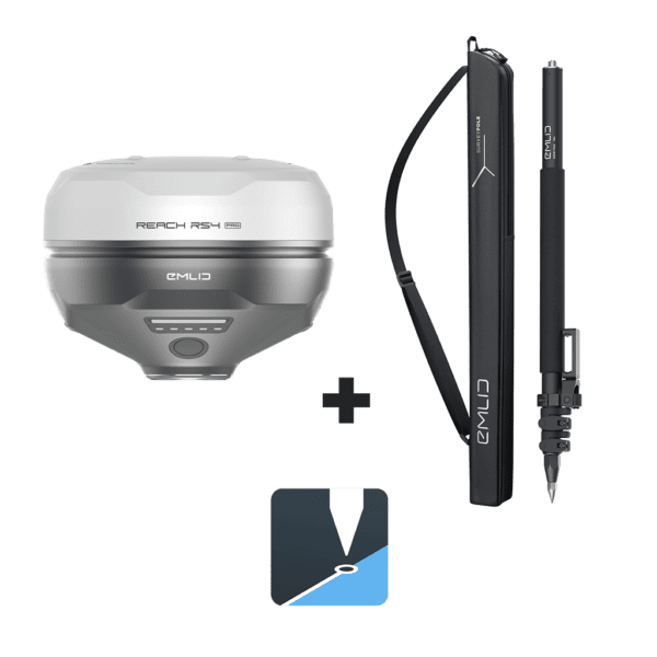 EMLID Reach RS4 Pro + Survey Pole + Flow360