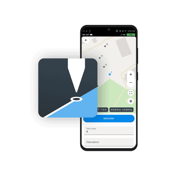 EMLID Reach RS4 Pro + Survey Pole + Flow360 – Bild 4